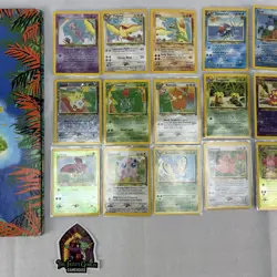 English Complete Pokemon TCG Southern Islands Set 18/18 w Binder 2001 Mew Keiko - Image 2