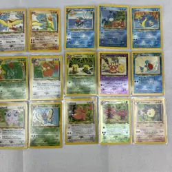 English Complete Pokemon TCG Southern Islands Set 18/18 w Binder 2001 Mew Keiko - Image 3