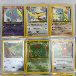 English Complete Pokemon TCG Southern Islands Set 18/18 w Binder 2001 Mew Keiko - Image 4
