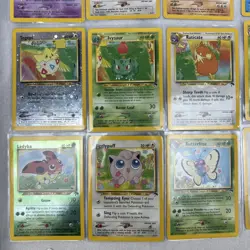 English Complete Pokemon TCG Southern Islands Set 18/18 w Binder 2001 Mew Keiko - Image 5