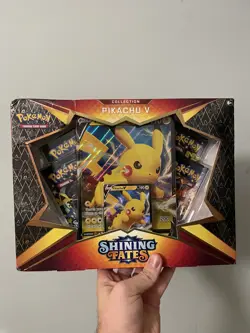 Pokemon TCG Shining Fates Pikachu V Box - Brand New & Sealed - Image 2