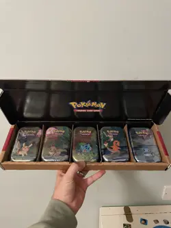 Pokemon Kanto Mini Tin Set (5-Pack) Sealed - Full Set - Image 3