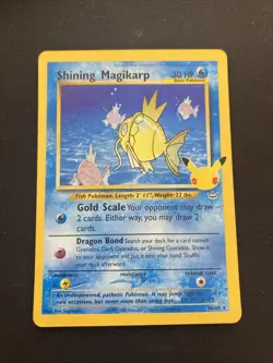 Shining Magikarp 66/64 Secret Holo Rare Neo Revelation Pokemon Card - Image 1