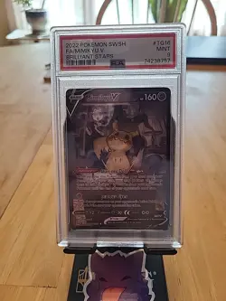 Pokemon Mimikyu v Trainer Gallery TG16/TG30 SWSH Brilliant Stars Mint PSA 9 - Image 1