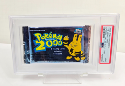 Topps Pokemon The Movie 2000 Special Collector's Edition Booster Pack PSA 9 - Image 1