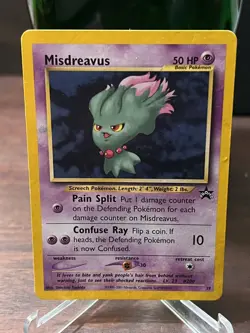 Pokemon TCG Misdreavus 39/53 Wizards Black Star Promos Heavy Play/DMG - Image 1