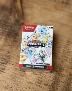 Pokemon TCG Prismatic Evolutions Booster Bundle (6 Packs) New/Sealed 🦖🦕💨 - Image 1