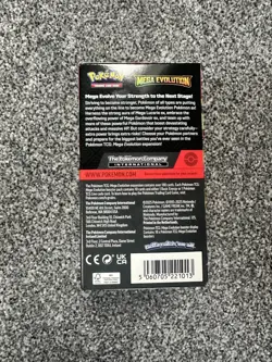 ✨ Pokemon TCG Mega Evolution Half Booster Box (18 packs) NEW & UNSEALED ✅ - Image 2