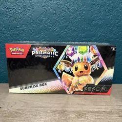 NEW Pokemon TCG Scarlet & Violet - Prismatic Evolutions Surprise Box Sealed - Image 1
