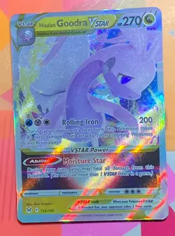Hisuian Goodra VSTAR 136/196 - Lost Origin - Pokemon TCG - Ultra Rare Holo - NM - Image 2