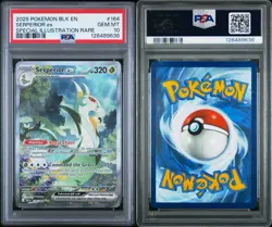2025 POKEMON BLK EN-BLACK BOLT SPECIAL ILLUSTRATION RARE SERPERIOR EX PSA 10 - Image 3