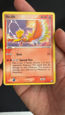 2005 Ho-Oh 27/115 EX Unseen Forces Rare Nintendo Pokemon TCG - HP - Image 2