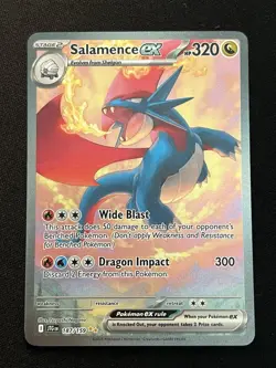 Pokemon Salamence EX SIR 187/159 Journey Together Nm - Image 1