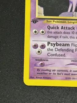 Espeon 20/75 Neo Discovery Regular 1st Edition Rare Pokemon TCG - Image 5