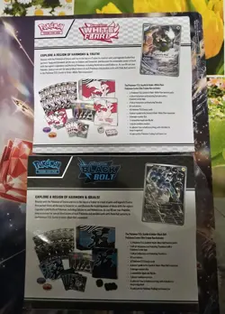 *FACTORY SEALED* Pokemon Center Black Bolt and White Flare ETB Pokemon TCG - Image 2