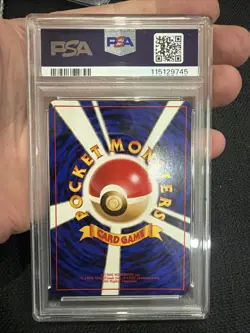 1998 Pokemon Japanese Promo Game Boy Dragonite Holo NM PSA 9 Clear Swirl - Image 2