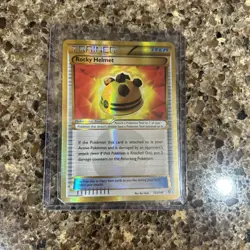 Rocky Helmet 153/149 Pokemon Boundaries Crossed - Secret Rare - Gold - Image 1