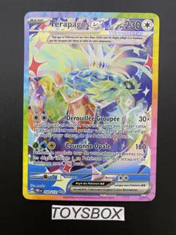 Carte Pokemon Terapagos EX Alt 169/131 / Evolutions Prismatiques EV8.5 / NEUF FR - Image 2