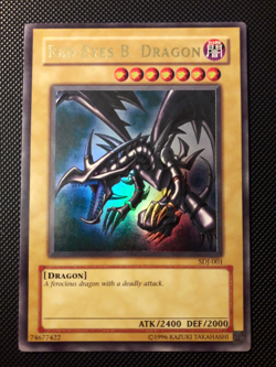 Yu-Gi-Oh! Red-Eyes B. Dragon, SDJ-001, UR, 2. Edition, Englisch, Good - Image 1