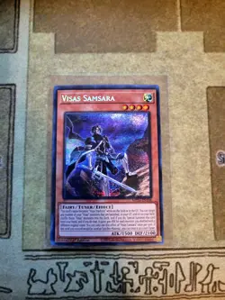 YUGIOH TCG VISAS SAMSARA MP24-EN108 PRISMATIC SECRET 1ST EDITION - Image 1