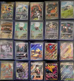 Pokemon Lot Of 20 Raw Cards (SIR, IRs, URs and Promo) - Image 1