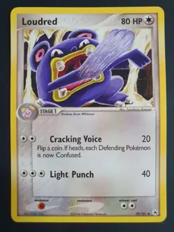 Loudred 39/101 - EX Hidden Legends Set - Pokemon Card - Near Mint Condition - Image 1