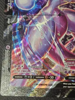 Mewtwo V-UNION [Set of 4] SWSH: Sword & Shield Promo Cards Holo - Image 5