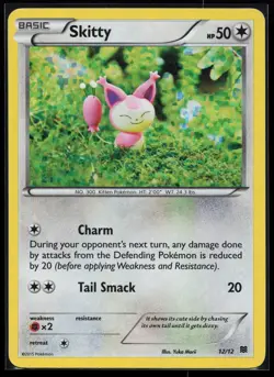 Skitty 12/12 Promo McDonald's Promos 2011 Yuka Morii Pokemon Card - Image 1