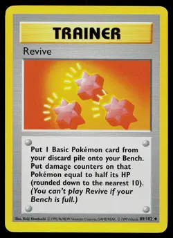 Pokemon Card - Revive Base Set (Shadowless) 89/102 Uncommon - Image 1