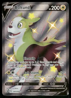 Boltund V - SWSH085 Promo Holo NM Pokemon SWSH: Sword & Shield Promo Cards - Image 1