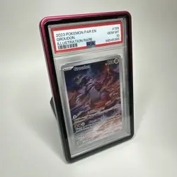 Pokemon TCG Groudon Paradox Rift Holo Illustration Rare Card 199/182 PSA 10 ✅ - Image 2