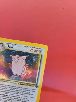 Pokemon Karte/card - Clefable Pixi 1/64 - Jungle - Holo - Played - Image 3