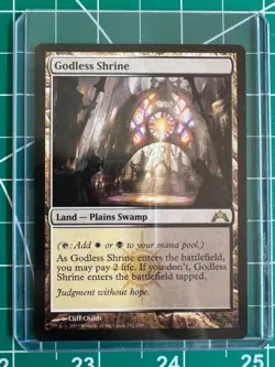 1 Godless Shrine Gatecrash Regular NM Near Mint MTG Magic the Gathering - Image 1