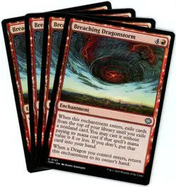 x4 Breaching Dragonstorm - 0101 - Tarkir Dragonstorm - MTG - NM/M - Image 1