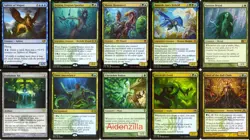 MTG Simic Miracle Grow Deck - Roalesk Apex Hybrid Master Biomancer - Image 1