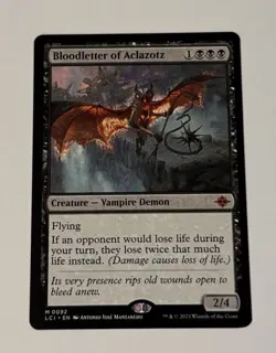 MTG Bloodletter of Aclazotz - The Lost Caverns of Ixalan LP - Image 1