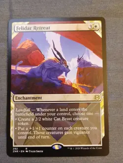 Felidar Retreat (Showcase) - Zendikar Rising ZNR - Magic MTG NM - Image 1
