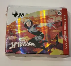 Magic the Gathering MTG Marvel Spider-Man Collector Booster Box Factory Sealed - Image 1