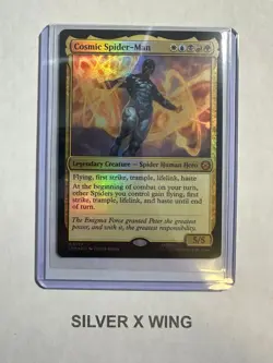 Cosmic Spider-Man (Foil) x1, MTG, Magic the Gathering, Marvel's Spider-Man, NM - Image 1
