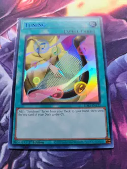 Yu-Gi-Oh! TCG x3 Tuning (Blue) ULTRA RARE LDS3-EN122 1st Ed M/NM LEGENDARY DUELI - Image 1