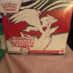 Pokemon TCG: Scarlet & Violet - WHITE FLARE Elite Trainer Box FACTORY SEALED ETB - Image 1