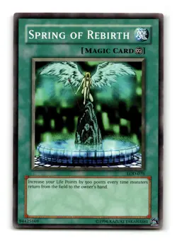 Spring of Rebirth - LOD-076 - YuGiOh-LP - Image 1