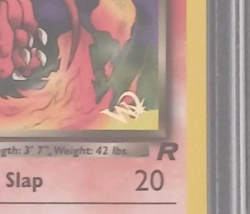 2001 Pokemon Team Rocket Promo Dark Charmeleon "Gold W Stamp" Kraft MINT PSA 9 - Image 3