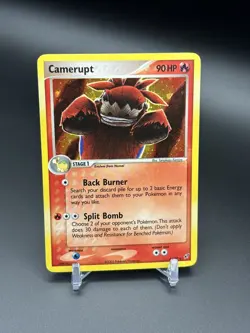 Pokemon TCG Camerupt Pokemon Promos 4/107 Regular Rare LP/NM - Image 3