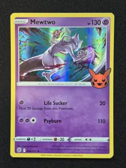 Pokemon TCG Trick or Trade 2022: Mewtwo (Holo Rare Stamped) 56/172 (NM) - Image 1