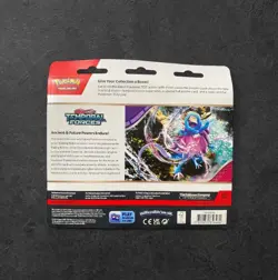 Pokemon TCG S&V Temporal Forces Cyclizar 3 Pack Blister Brand New FREE Delivery - Image 2