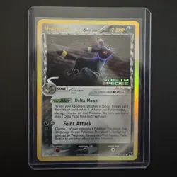 Pokemon Umbreon Reverse Holo Stamped #17/113 EX Delta Species 2005 See Pics! - Image 1