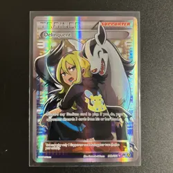 Pokemon TCG Delinquent Alternate Art Premium Trainer XY Collection LP 98b/122 NM - Image 1