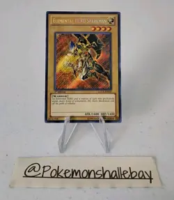 Elemental HERO Sparkman LCGX-EN007 *NM* 1st Edition Secret Rare Yugioh Card - Image 1