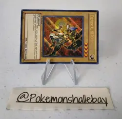 Elemental HERO Sparkman LCGX-EN007 *NM* 1st Edition Secret Rare Yugioh Card - Image 2